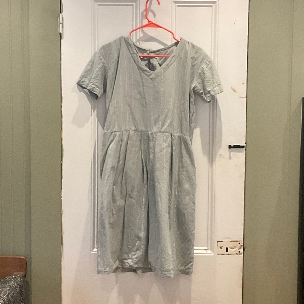 Liz Alig XS Gray/Blue Dress